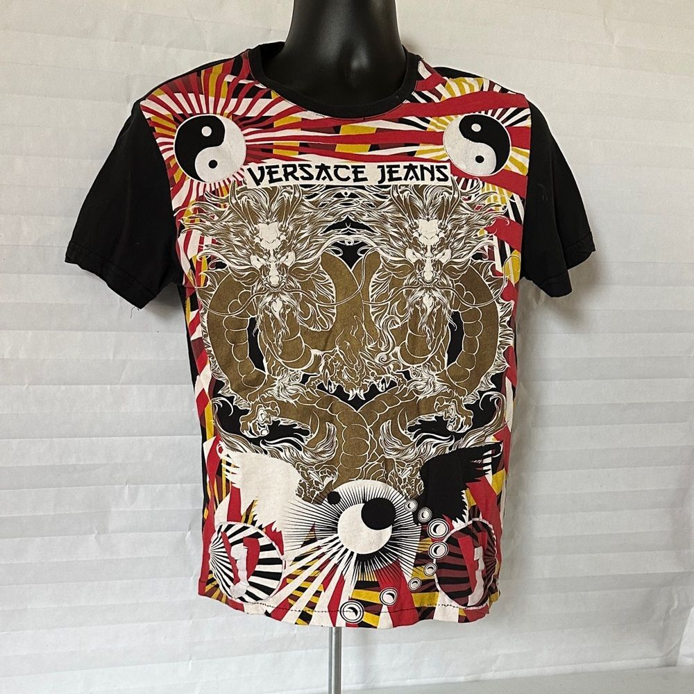 Versace Jeans Men’s Yin Yang Graphic T-Shirt Size S/M